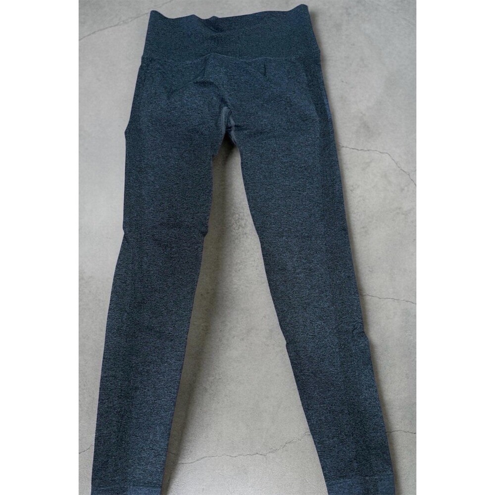 Leggings Womens M Gray Heathered Seamless High Waist